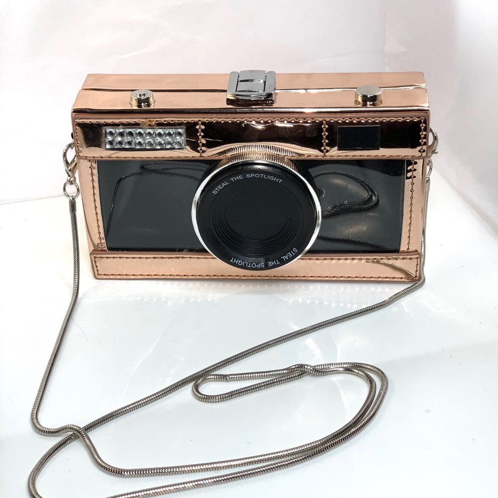 Camera crossbody purse